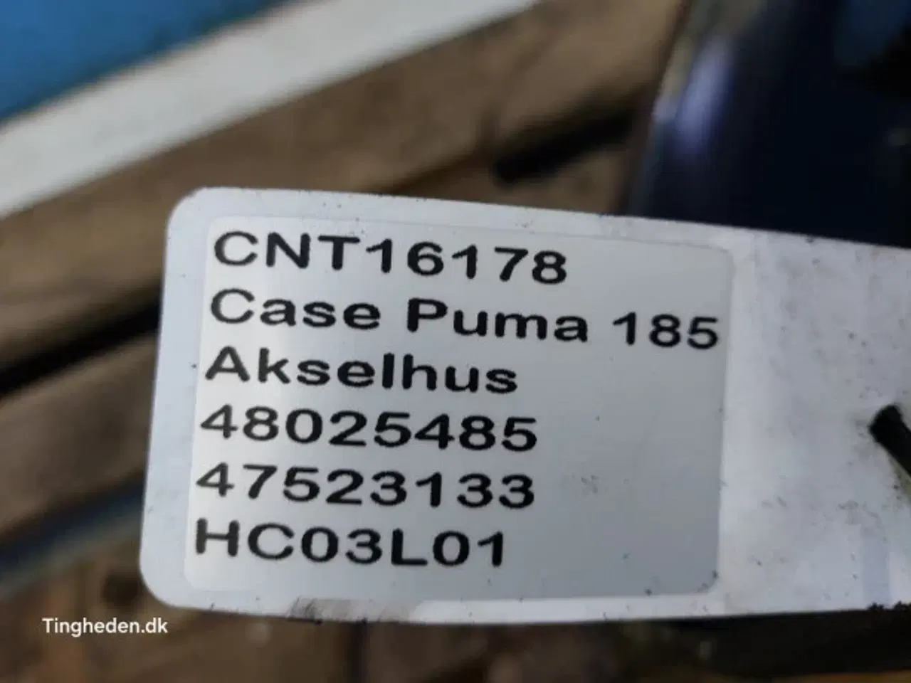 Billede 16 - Case Puma 185 Akselhus 48025485