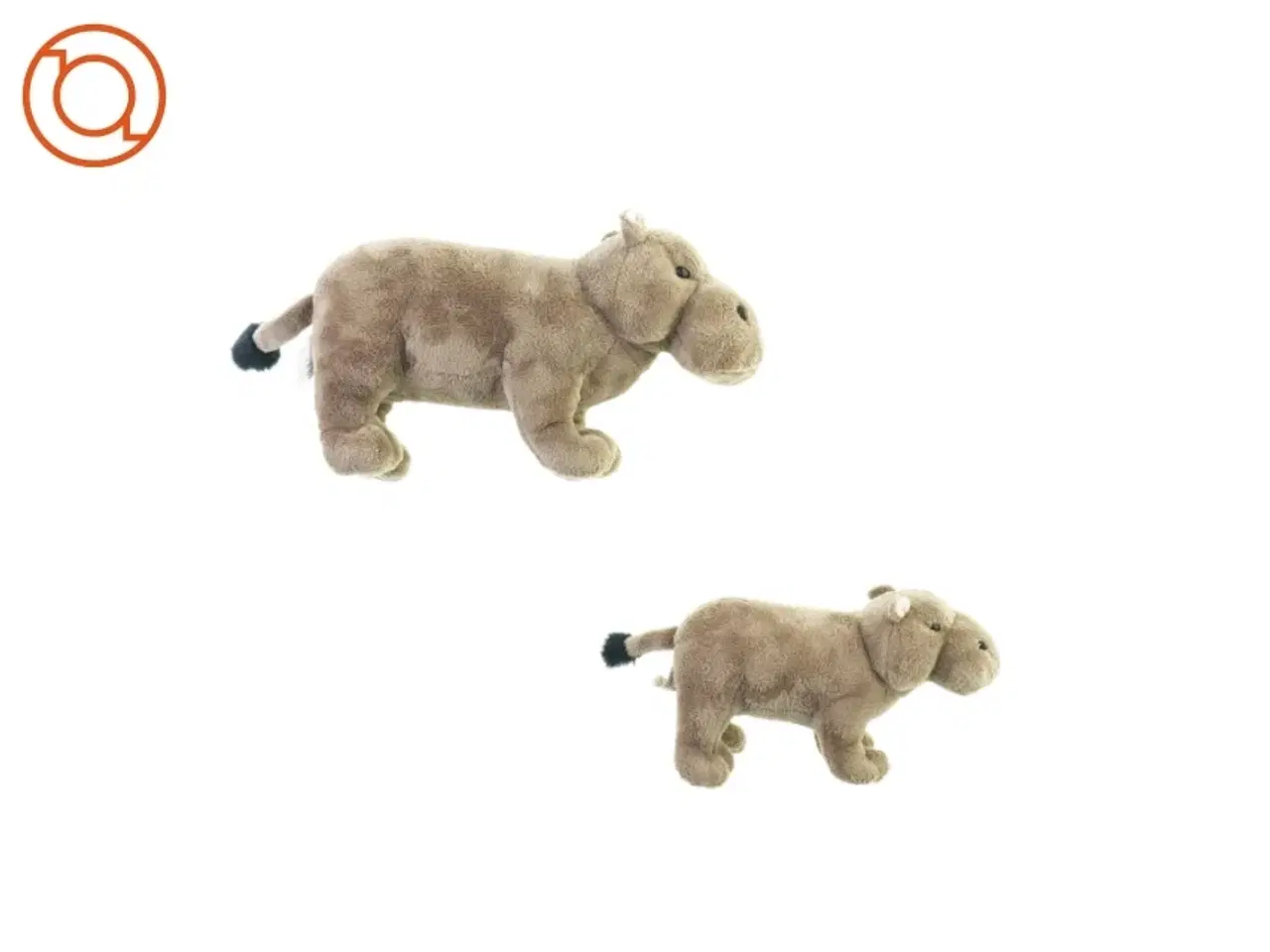 Billede 1 - Flodheste fra K Og M International (str. 26 cm 19 cm)