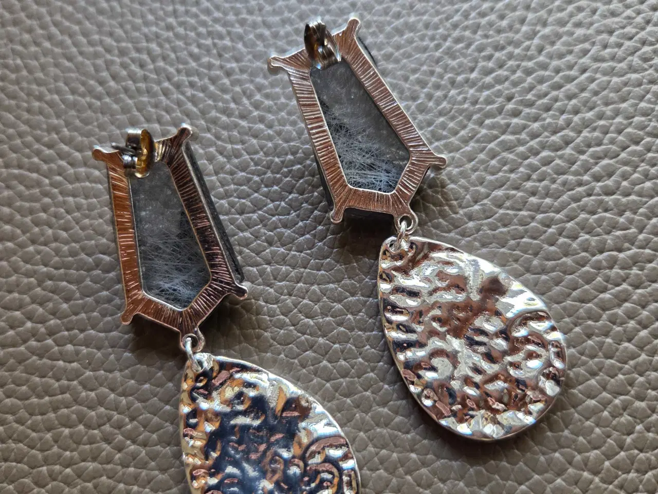 Billede 7 - Vila grey stone øreringe