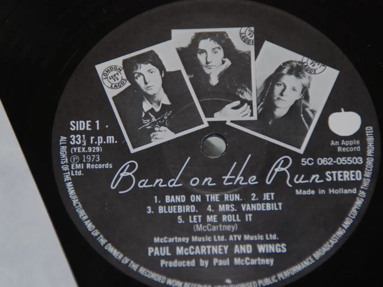Billede 4 - Lp - Band on the Run