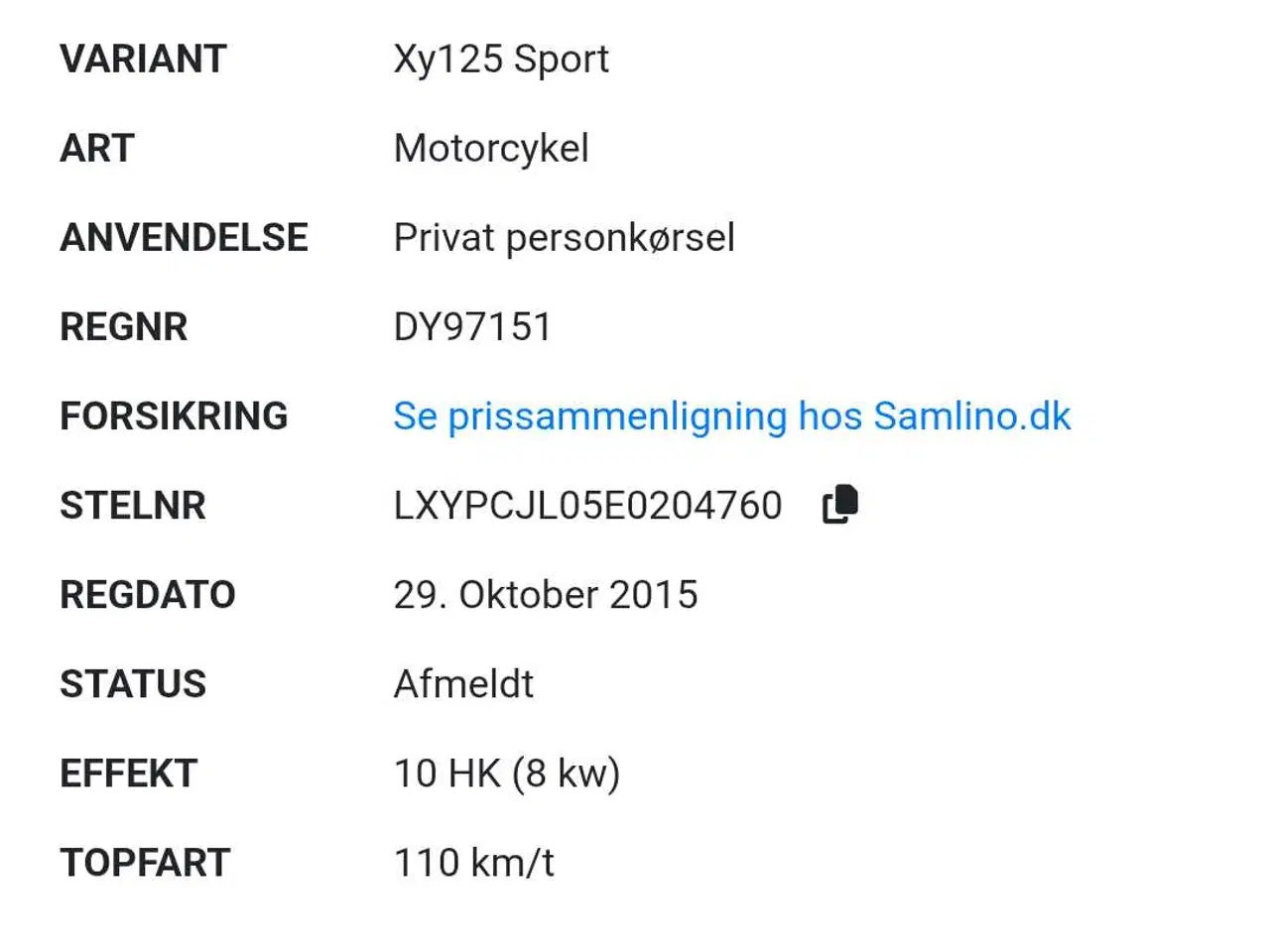 Billede 11 - Shineray 125 lille MC 