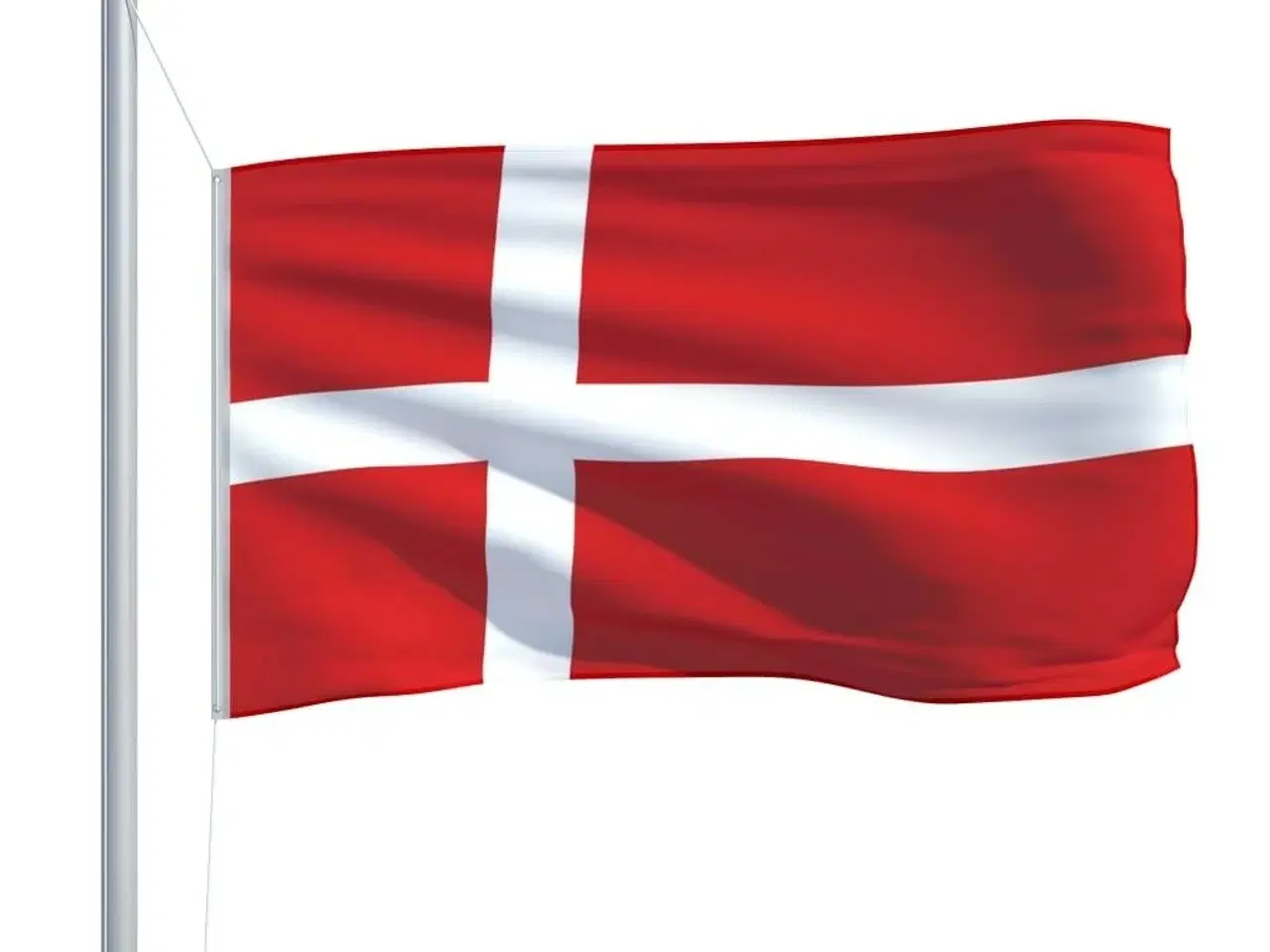 Billede 4 - Det danske flag 90x150 cm