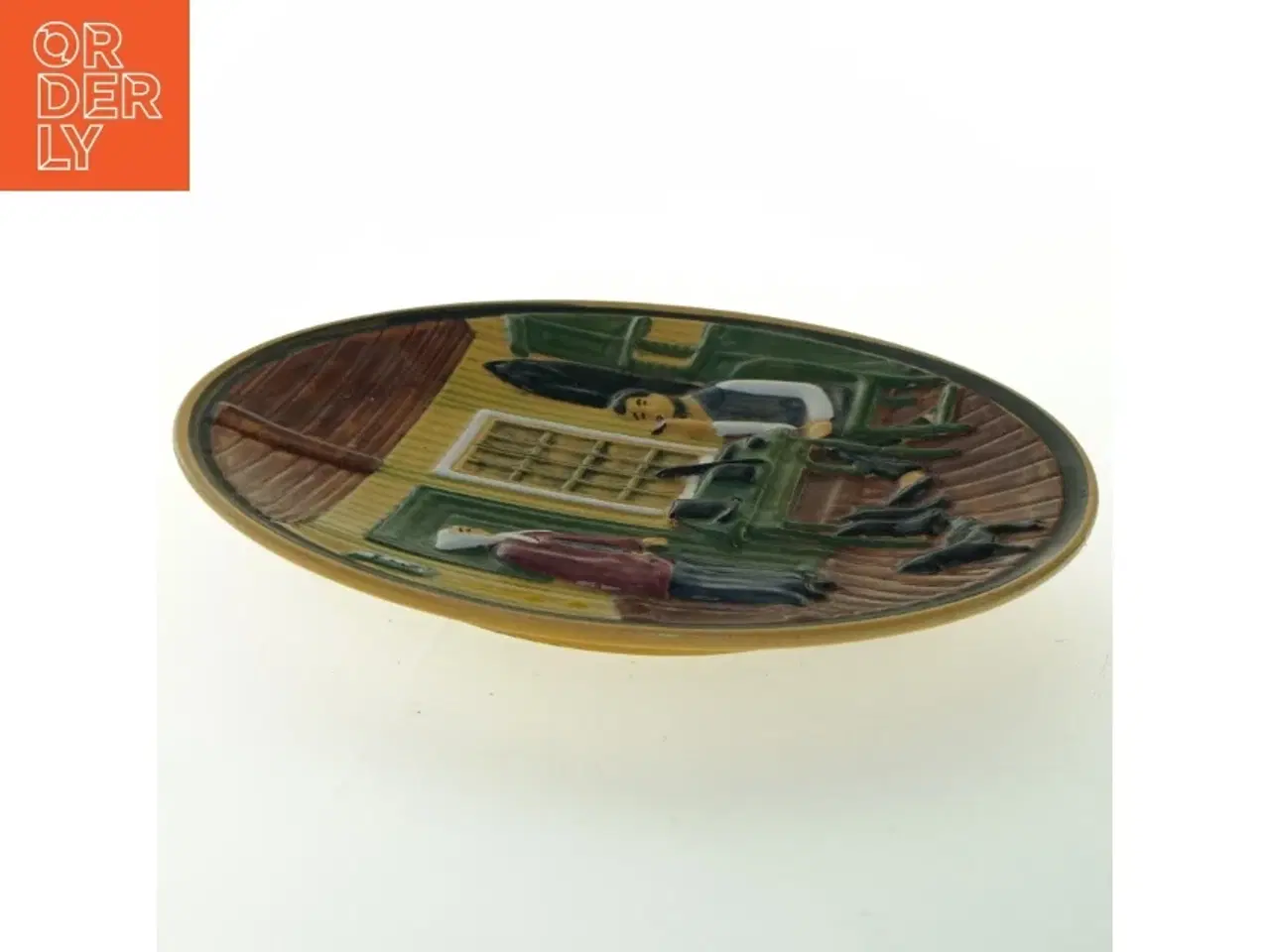 Billede 2 - Bornholmsk vægplatte (str. Ø 22 cm)
