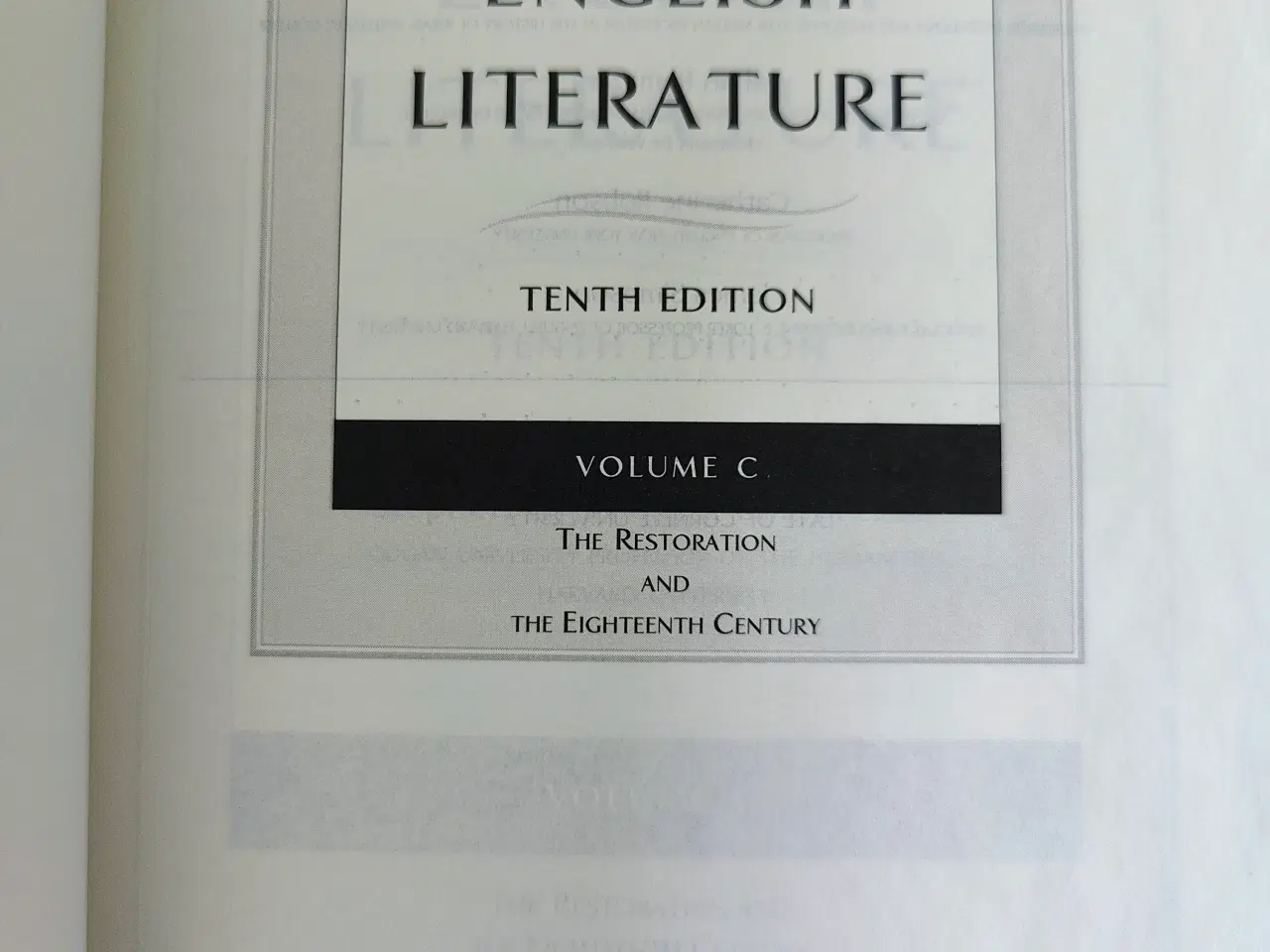 Billede 4 - Norton Anthology English & American Literature