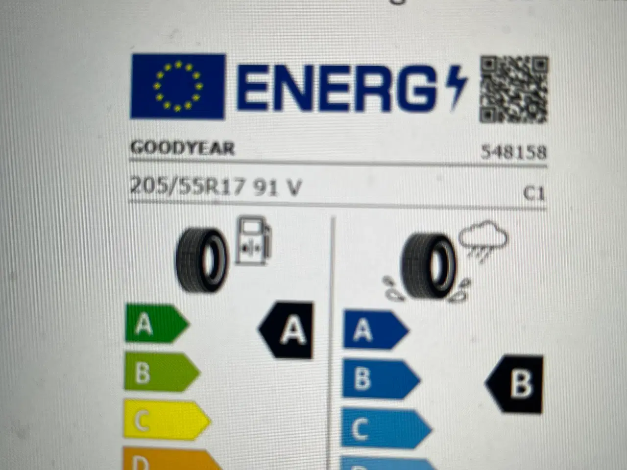 Billede 7 - Sommerdæk 205-55-17 Goodyear.