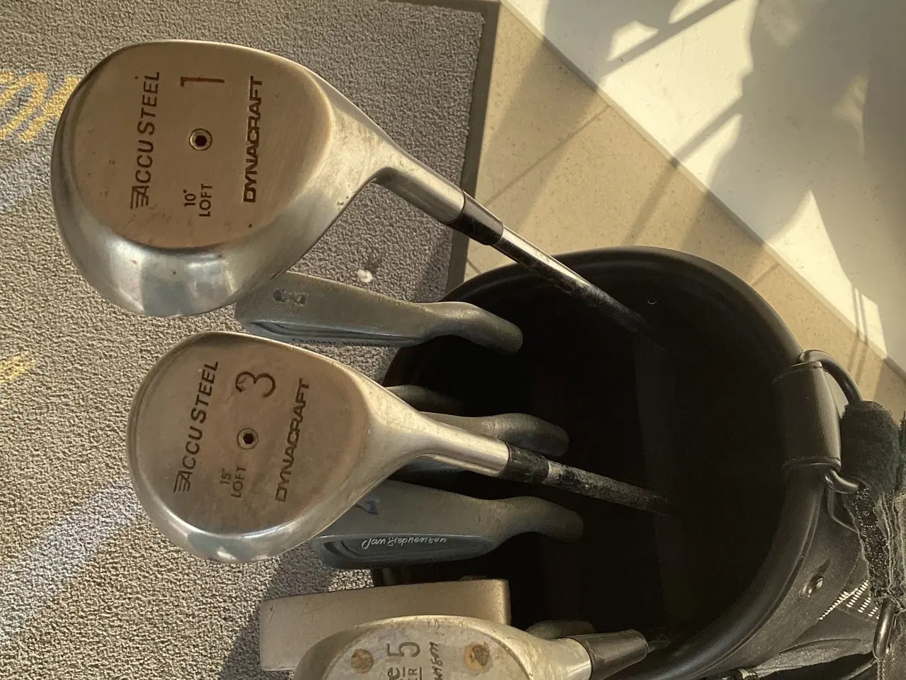 Billede 3 - Golfsæt Bærebag m/dobb,sele køller/ jern