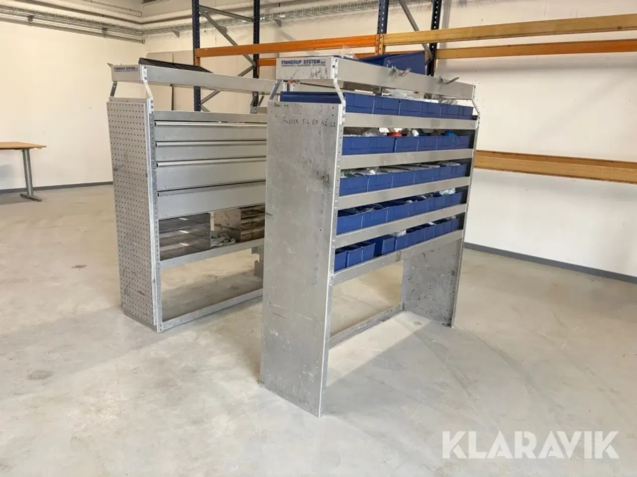 Billede 2 - Reol 3 fag passer til Ford transit H2 L2 Finnerup system