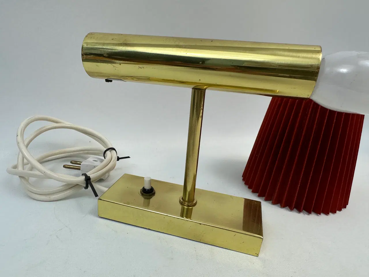 Billede 2 - Retro væglampe i messing