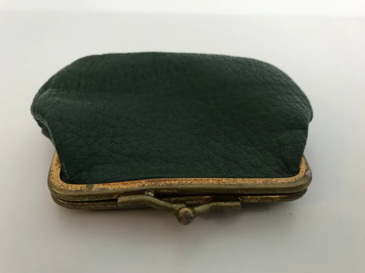 Billede 5 - Lille grøn læderpung (vintage)