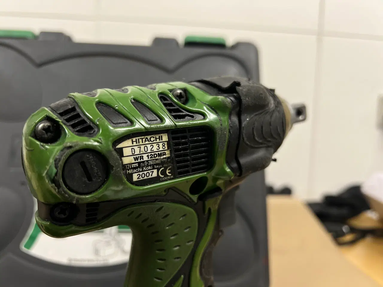 Billede 5 - Hitachi 12V Slagtrækker-sæt m. kuffert
