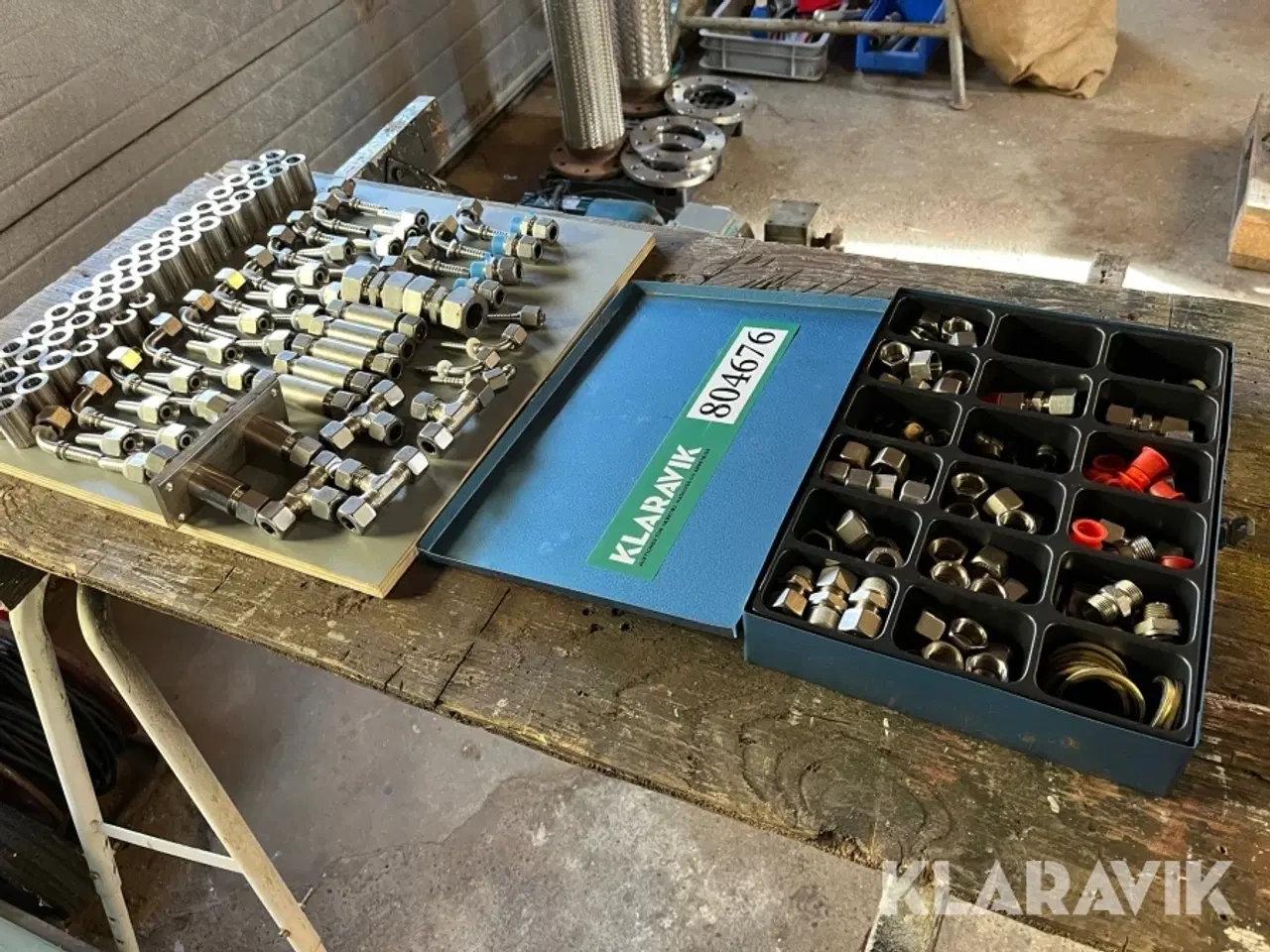 Billede 1 - Hydraulik nipler 34 sæt