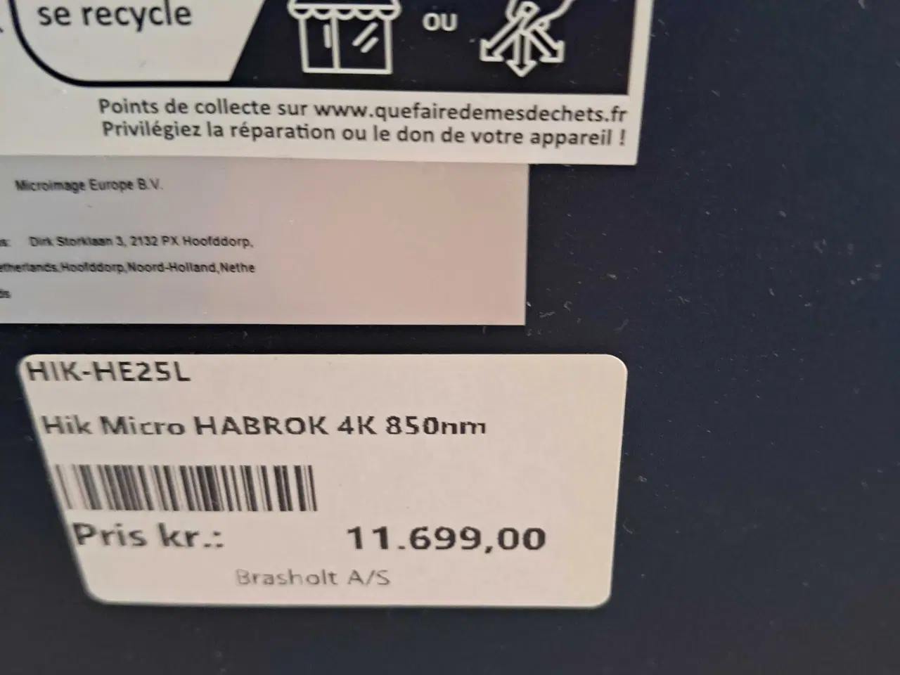 Billede 1 - Hikmicro harbrok 4k