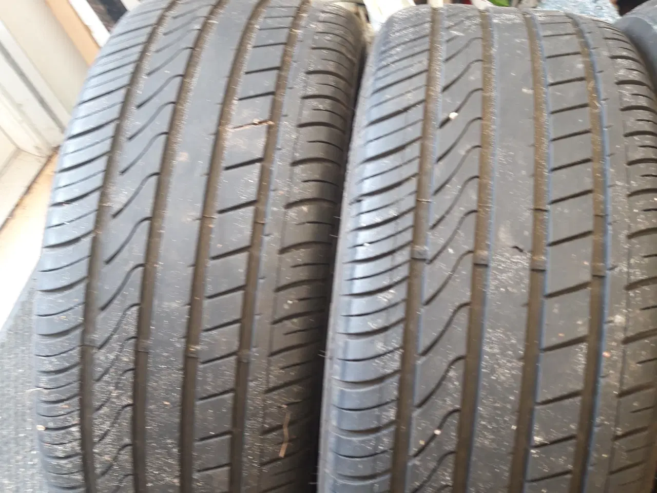 Billede 7 - 4 stk Mercedes alufælge med gode dæk