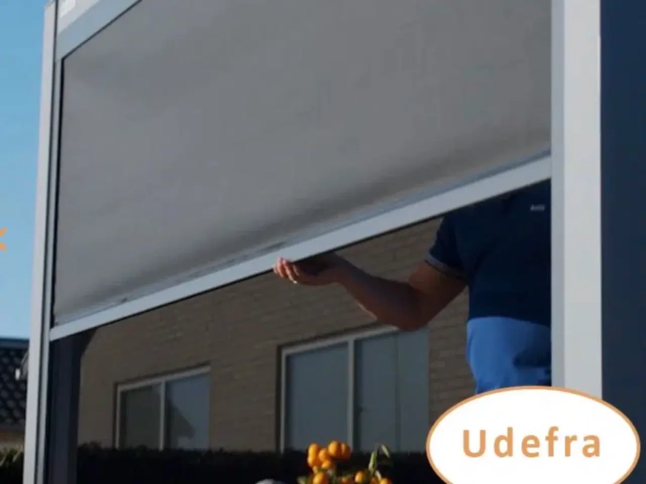 Billede 1 - Udvendig rullegardin/ pergola skærm 4 m
