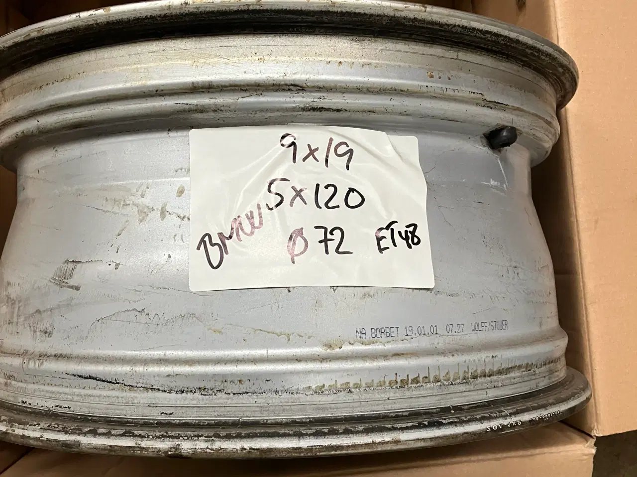 Billede 6 - BMW Alufælge 19"  Borbet 