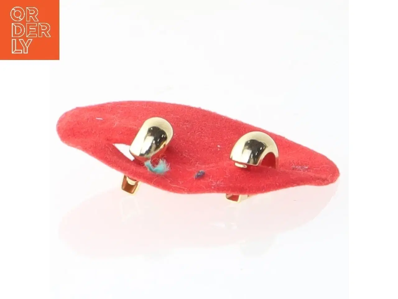 Billede 2 - Øreringe i guld (str. 1 cm)