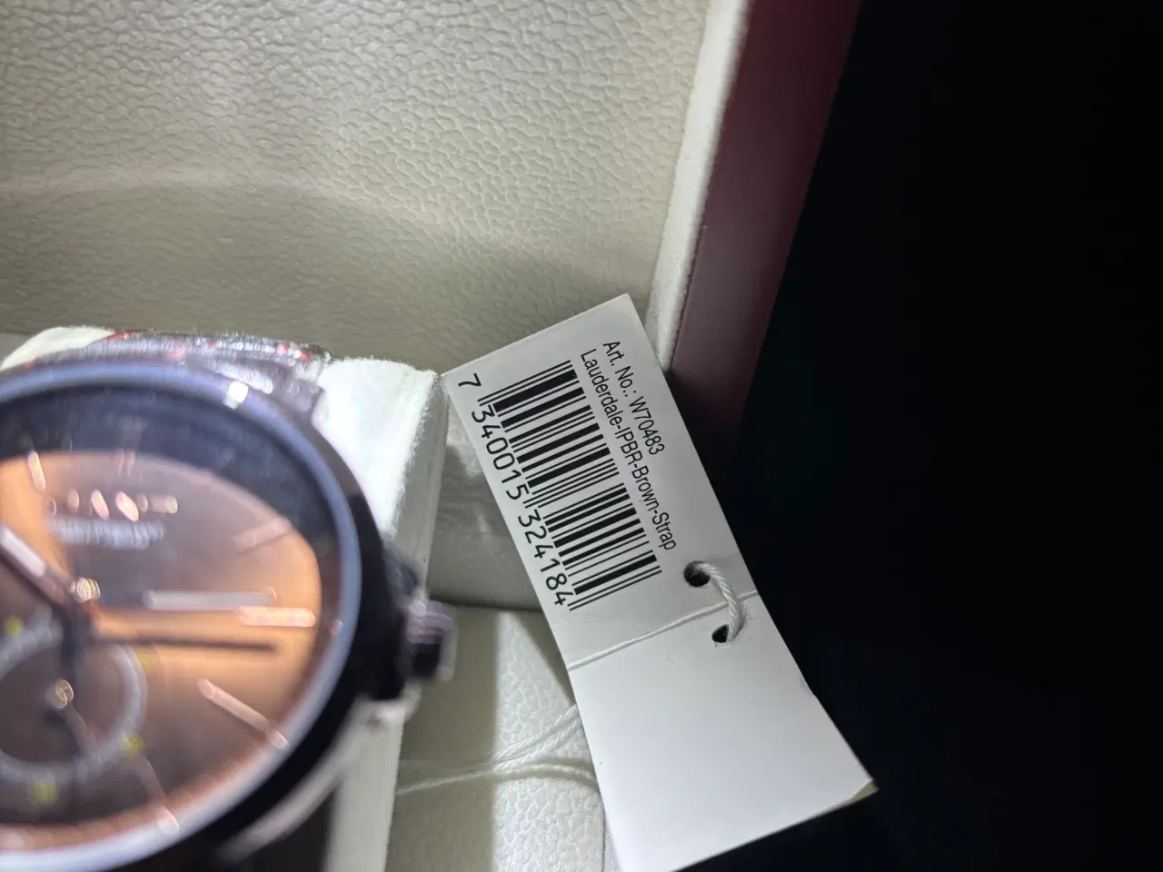 Billede 3 - GANT Lauderdale ur brun rem Helt Nyt med prismærke