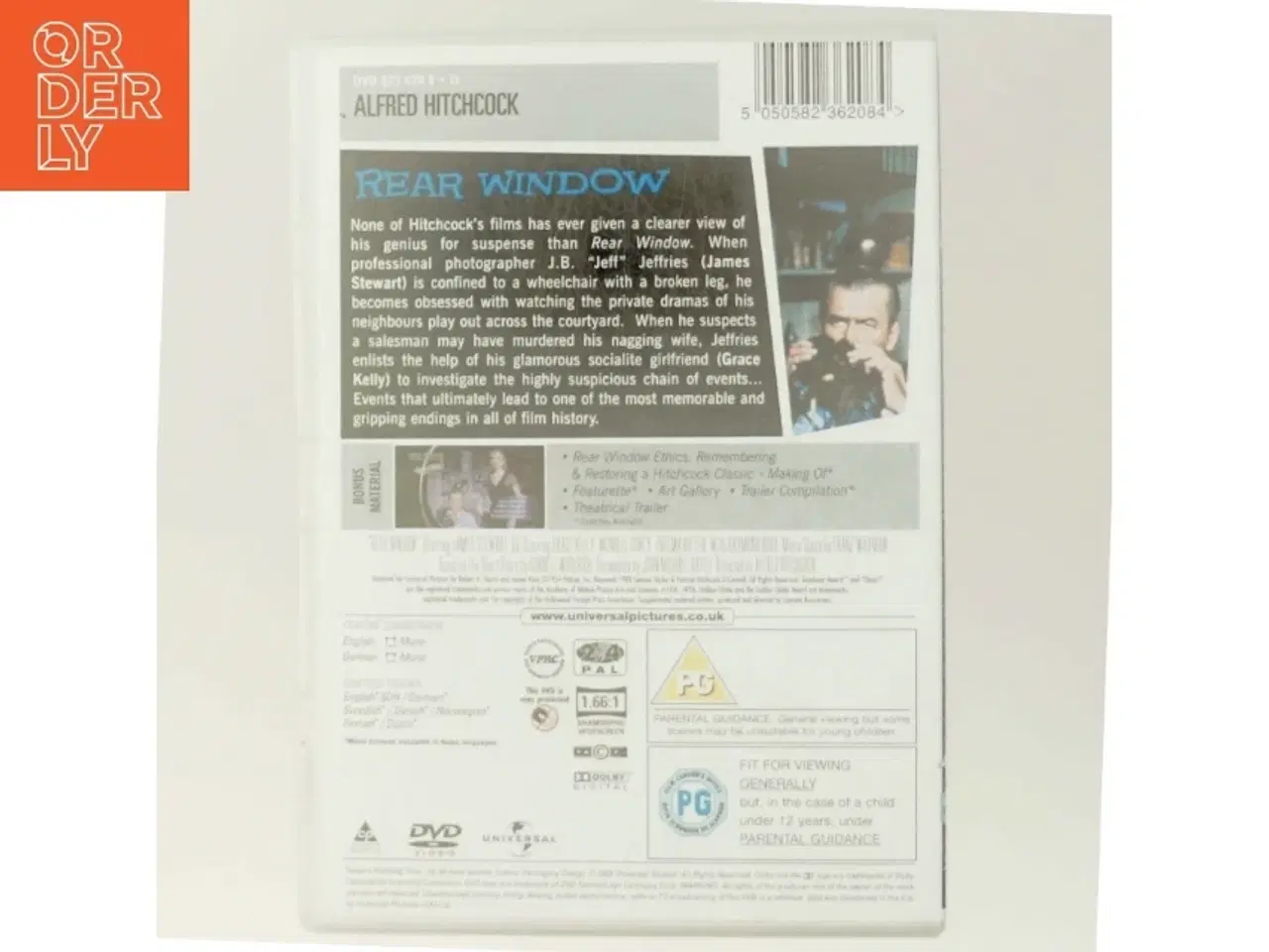 Billede 3 - ‘Rear Window’ DVD fra Universal