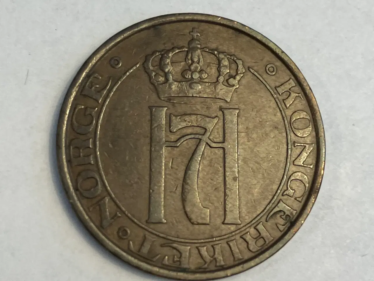 Billede 2 - 5 Øre 1933 Norge