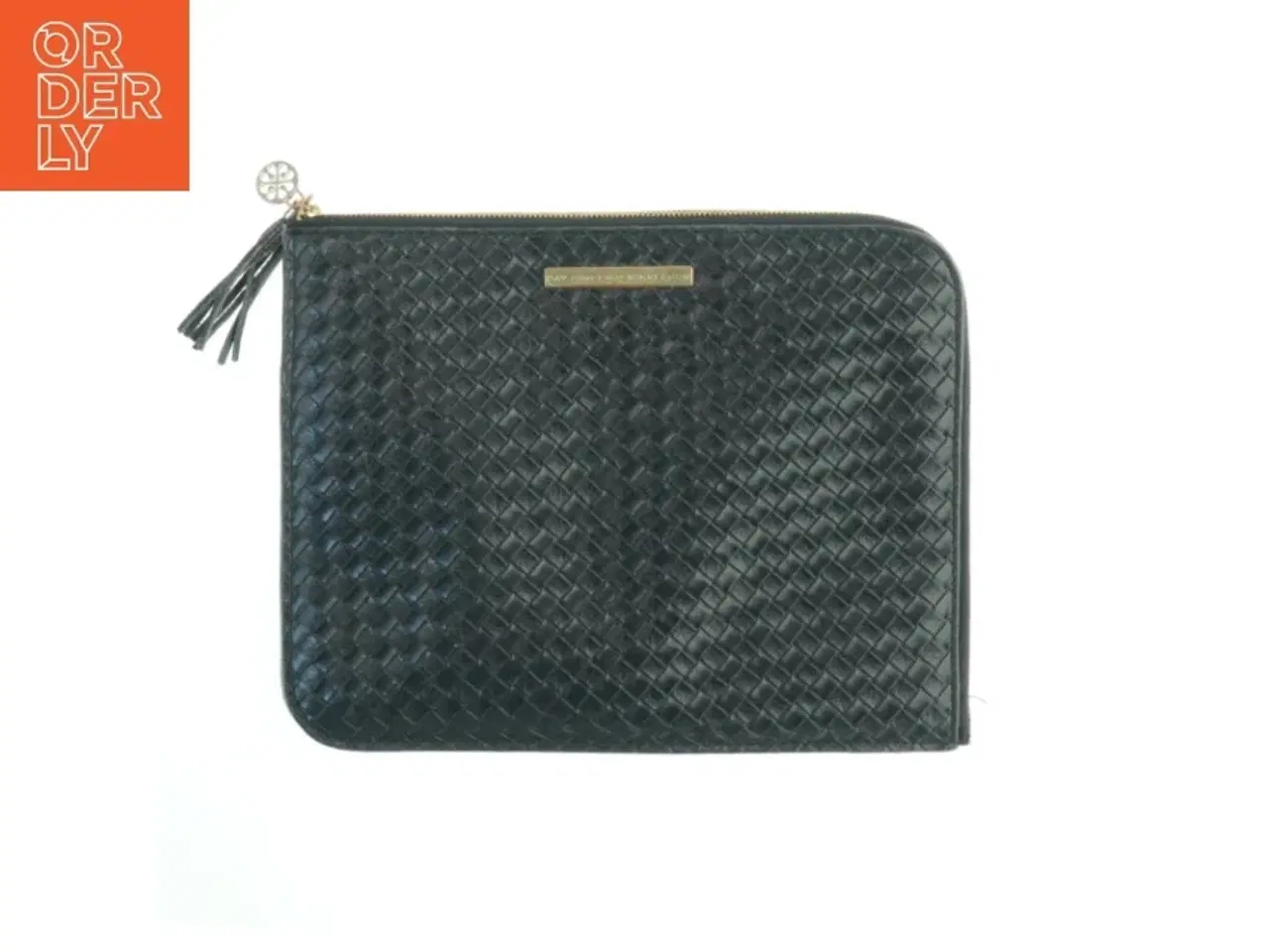 Billede 1 - Sort flettet taske fra Day Birger Et Mikkelsen (str. 28 x. 21,5 cm)