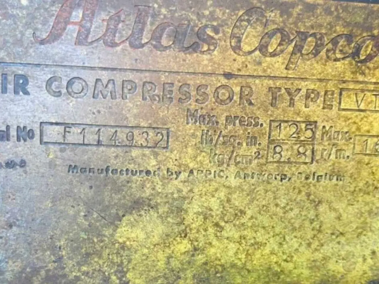 Billede 5 - Atlas mobil kompressor 