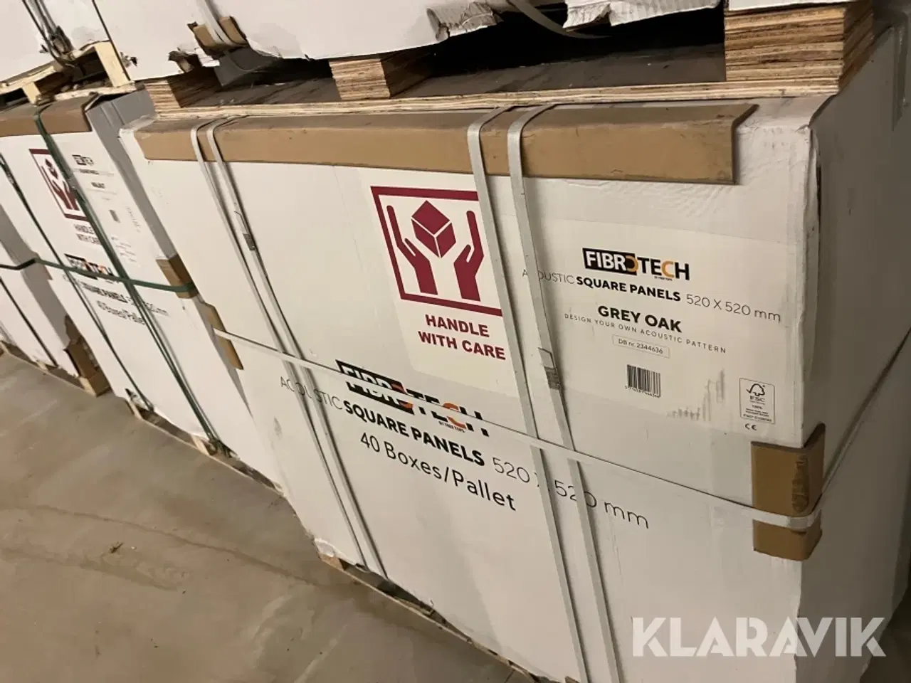 Billede 10 - Akustikpaneler Fibrotech Grey Oak 80 styk