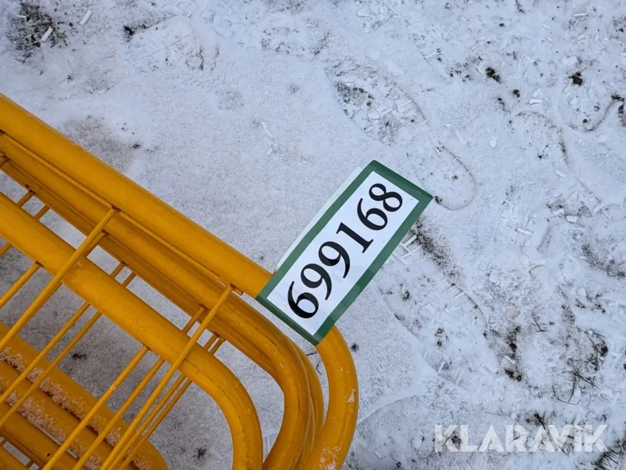 Billede 12 - Byggepladshegn med ben 14 fag