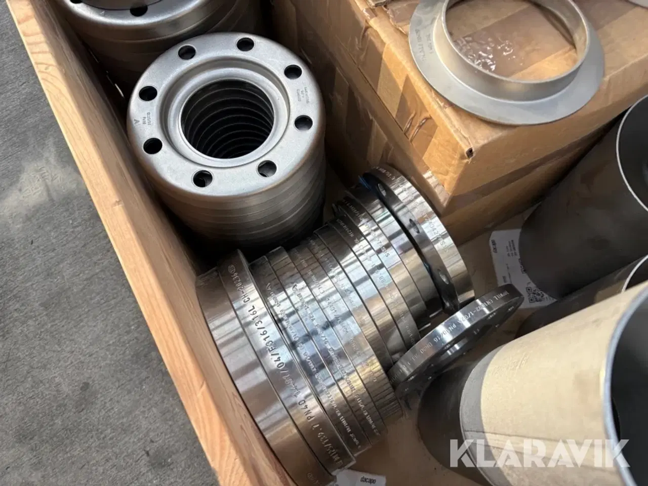 Billede 7 - Blandet lot flanger, rørbøjninger og ender