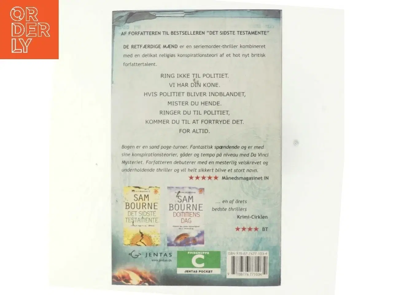 Billede 3 - De retfærdige mænd af Sam Bourne (Bog)