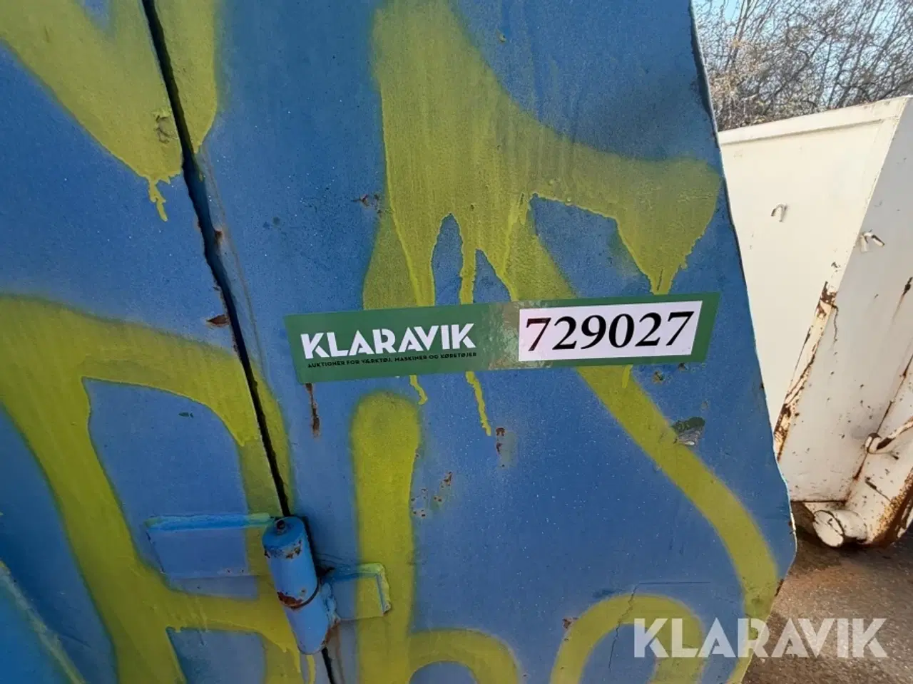 Billede 6 - Container Lukket 4 dobbeltlåger samt dobbelt for- og bagdør