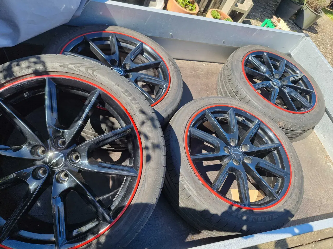 Billede 2 -  19" borbet fælg med sommerdæk