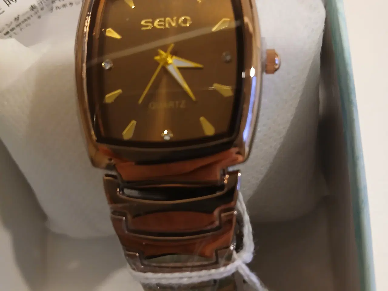 Billede 1 - Seno flot kaffegyldent armbånds ur (B12) + (B13)