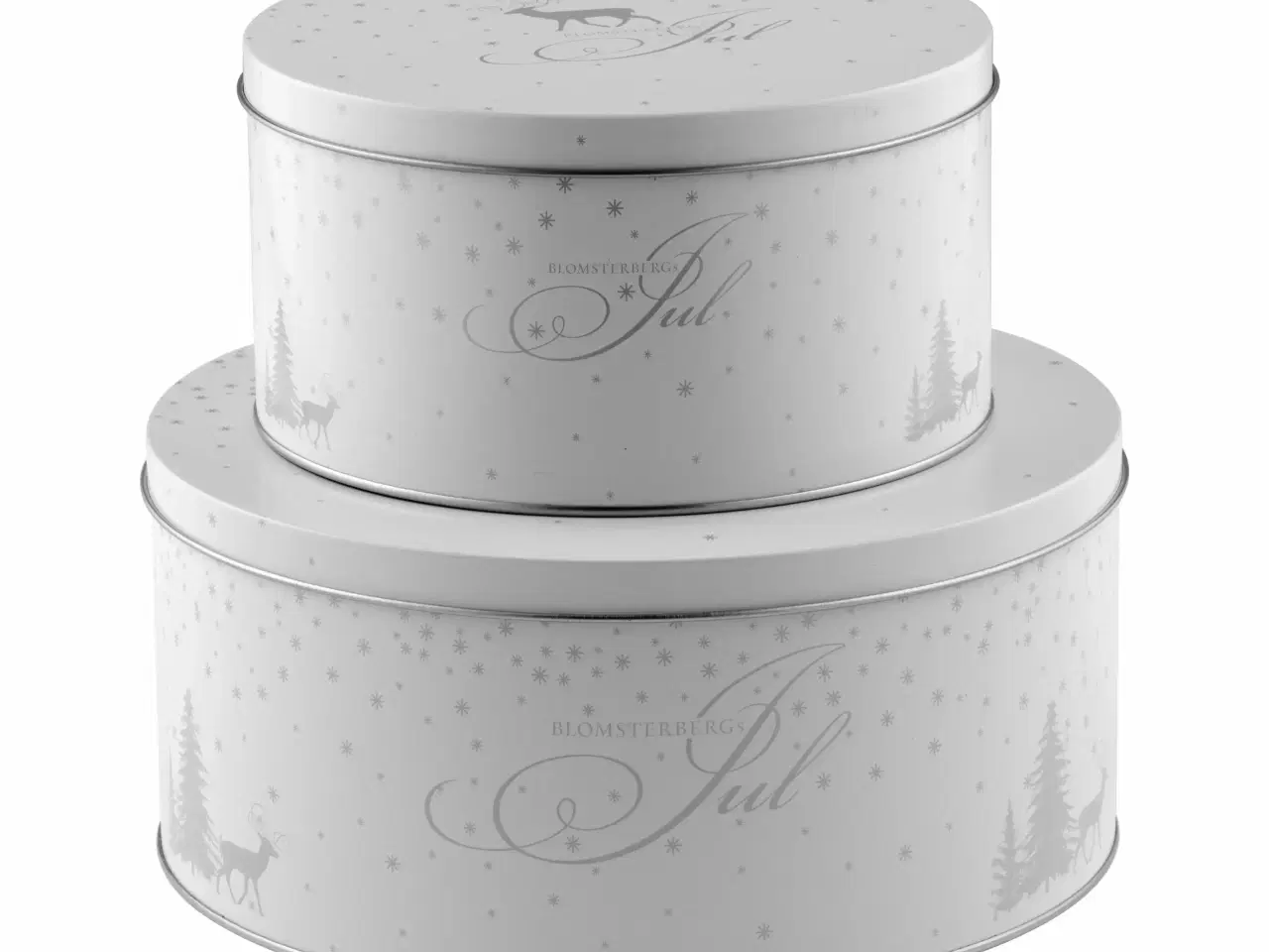 Billede 2 - 2 Blomsterberg kagedåser