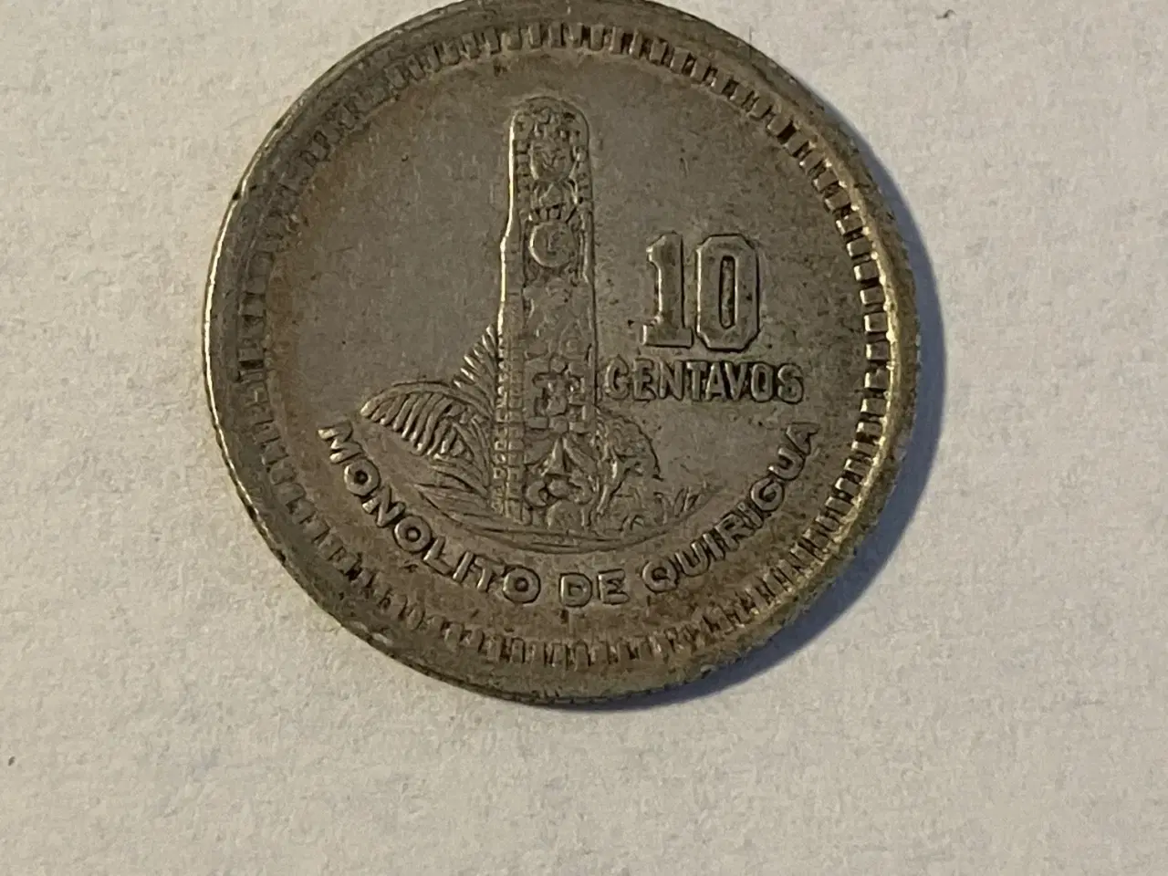 Billede 2 - 10 Centavos Guatemala 1952