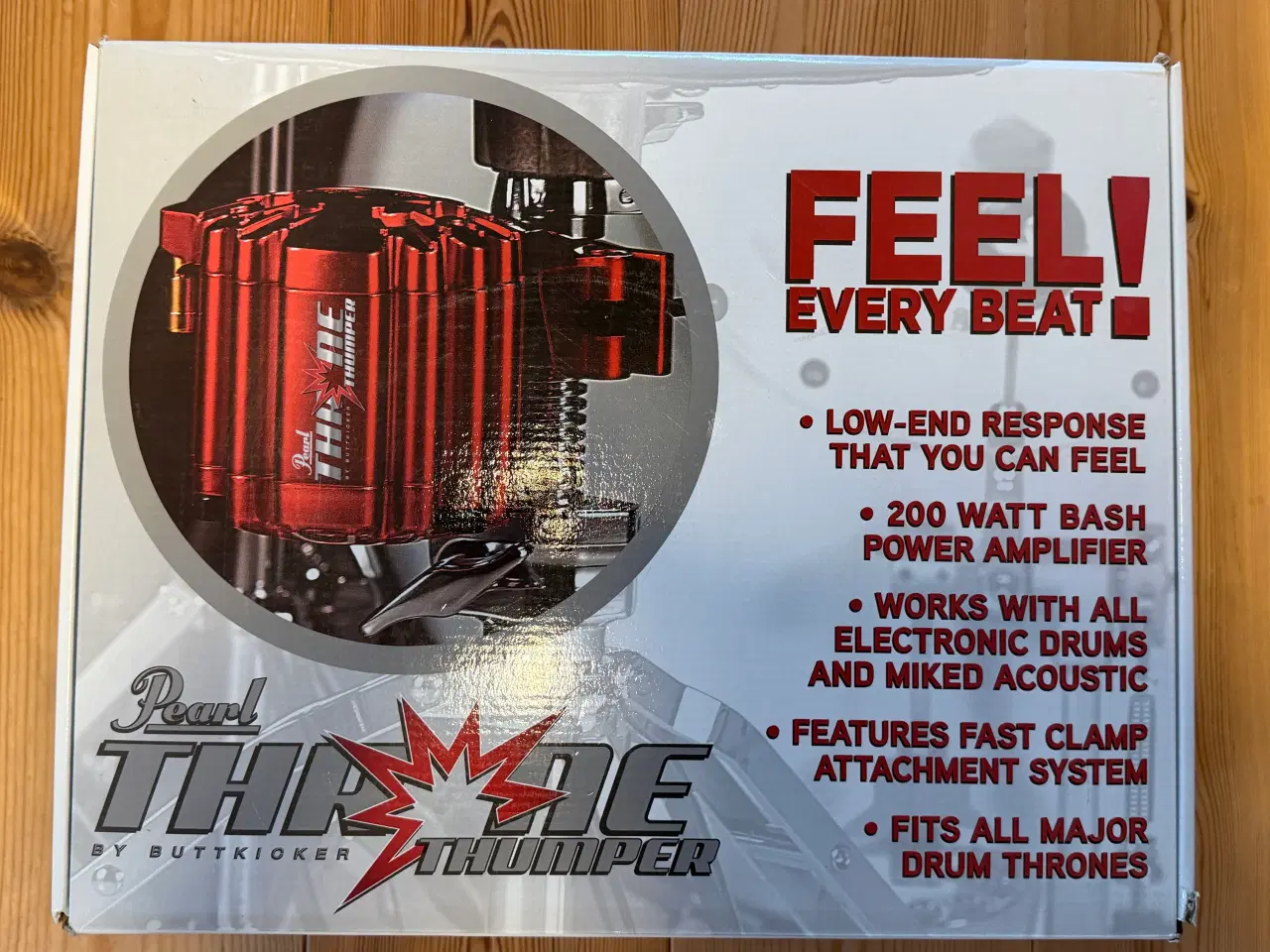 Billede 1 - Pearl THMP-1 Throne Thumper