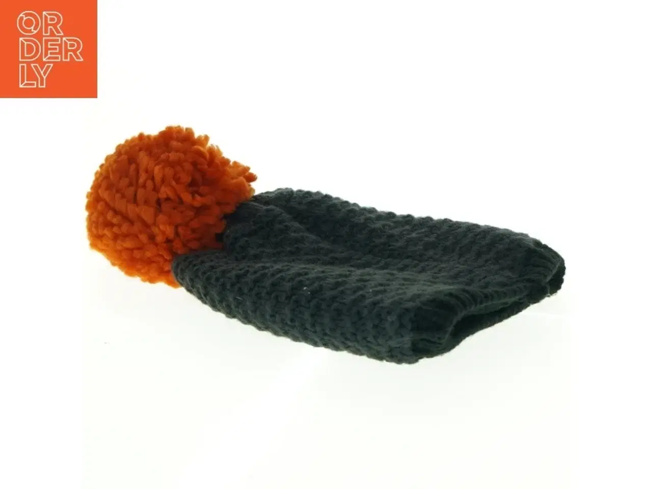 Billede 2 - Strikket hue med pompon fra Crivit (str. Ø. 19 cm)