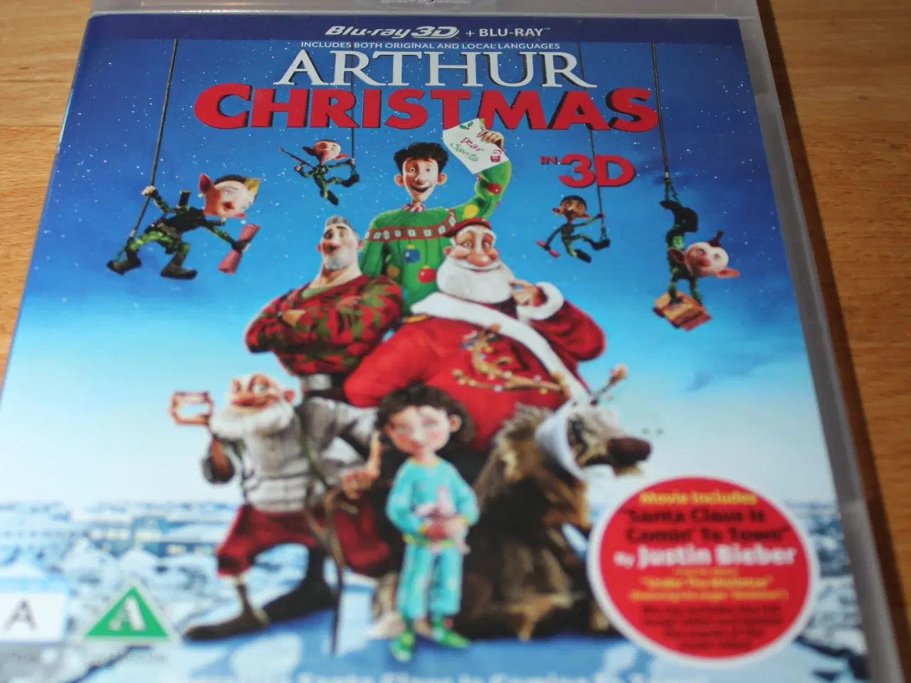 Billede 1 - Arthur Christmas 3D, Blu-ray, animation