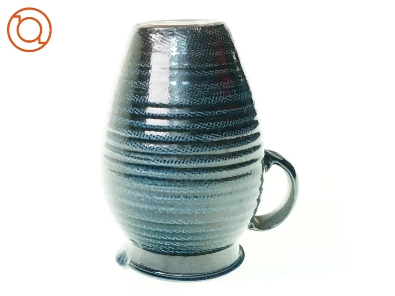 Billede 3 - Hånddrejet Saltglaseret Keramik Kande fra Anders Fredholm (str. 20 x 13 cm)