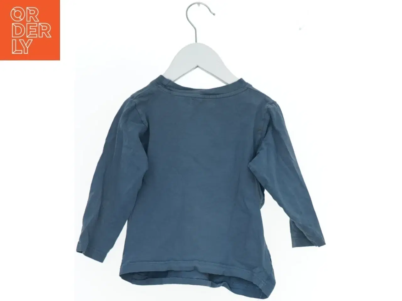 Billede 2 - Langærmet blå bluse fra Exit (str. 92)