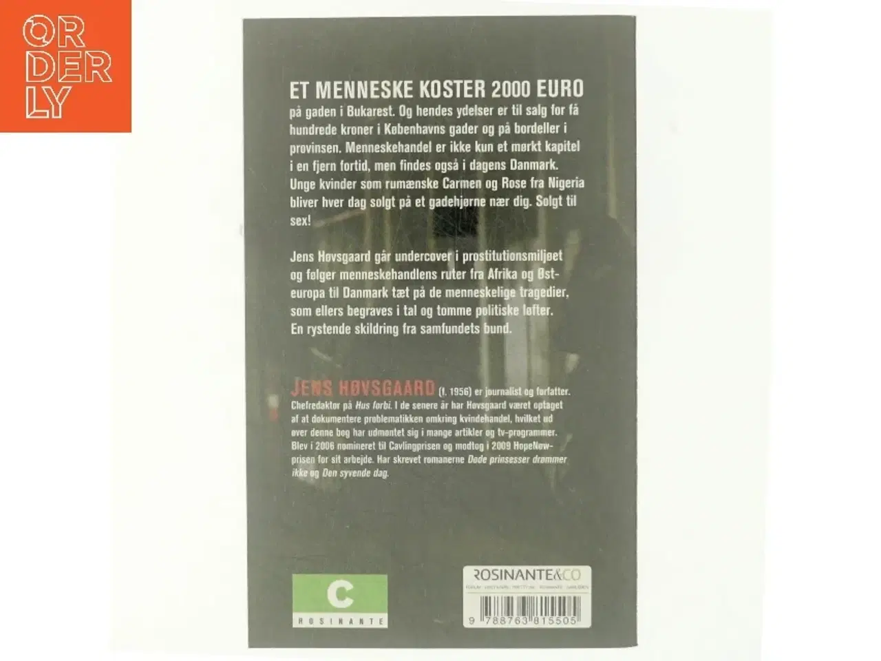 Billede 3 - Solgt til sex : menneskehandlens ofre og bagmænd af Jens Høvsgaard (Bog)