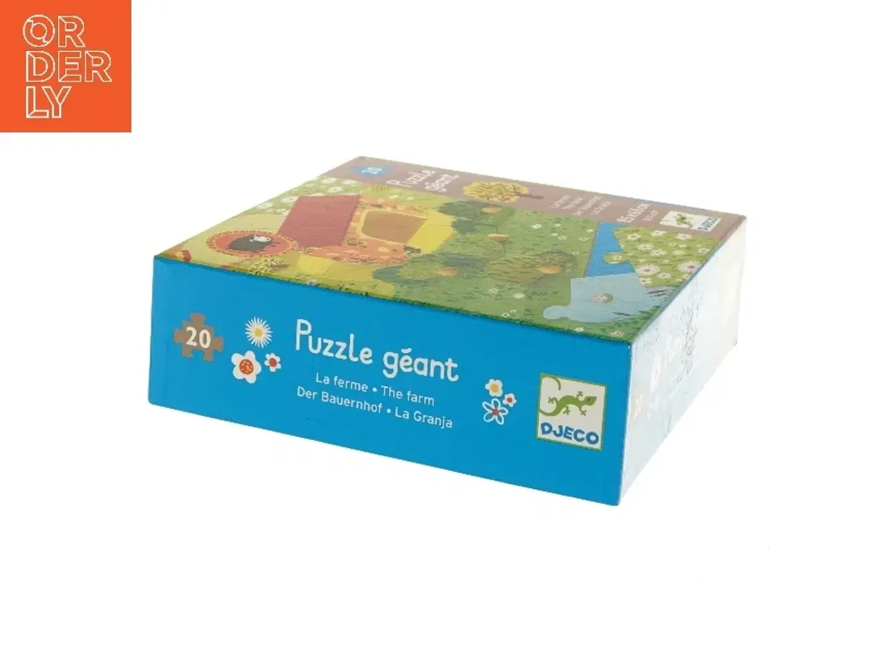 Billede 4 - Djeco gård puslespil fra Djeco (str. 8x25x25 cm)