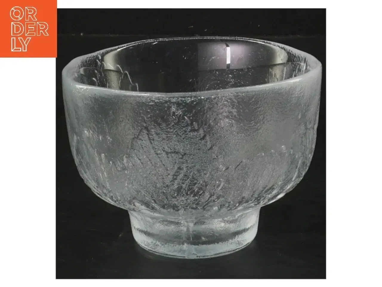 Billede 1 - Glas skål (str. Ø 11,5 cm længde 8,5 cm)