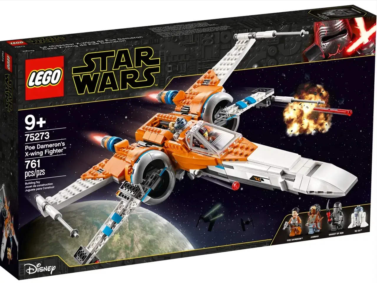 Billede 1 - Lego Star Wars, 75273  Poe Damerons X-wing-jager