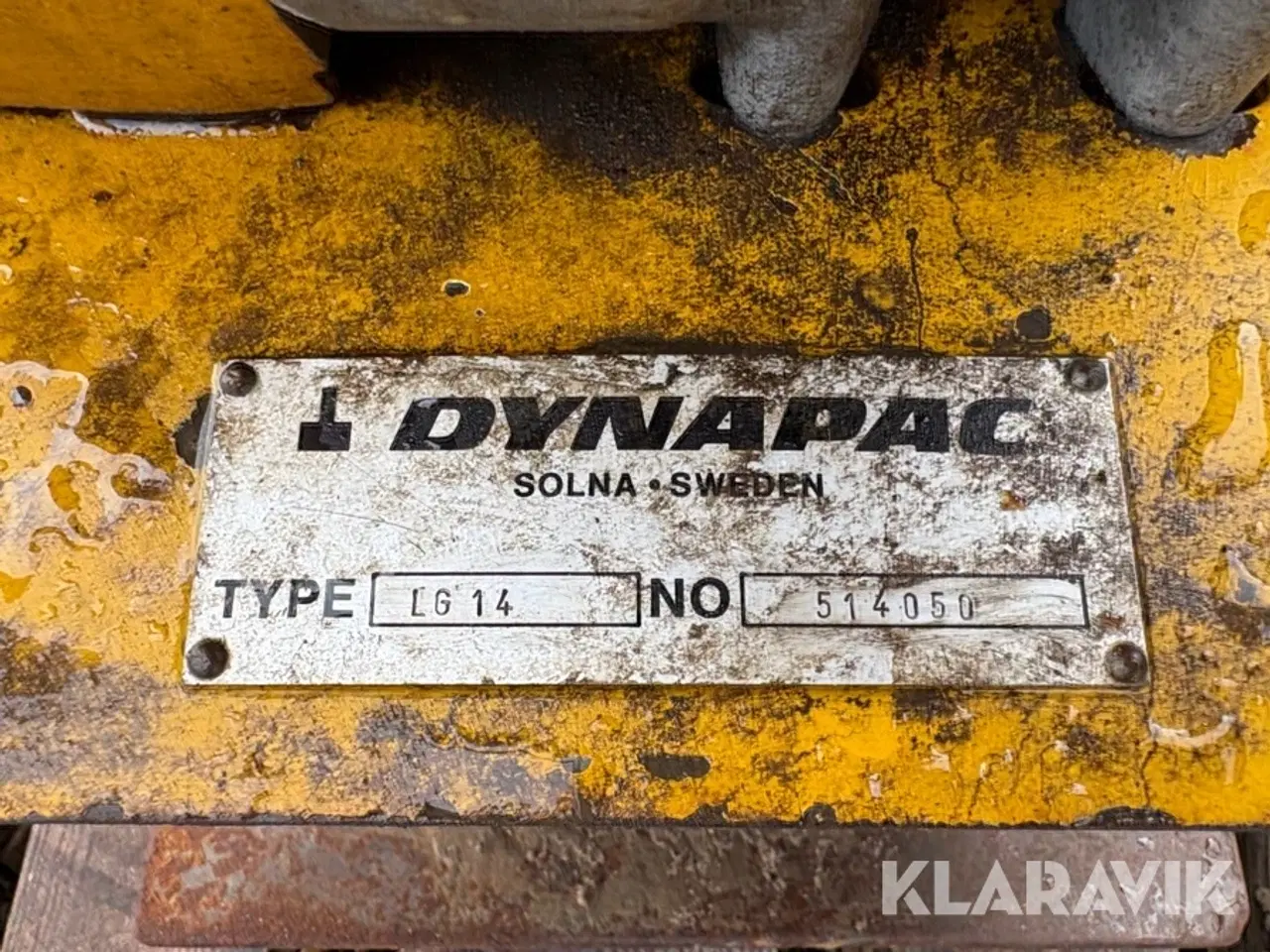 Billede 5 - Pladevibrator Dynapac LG 14