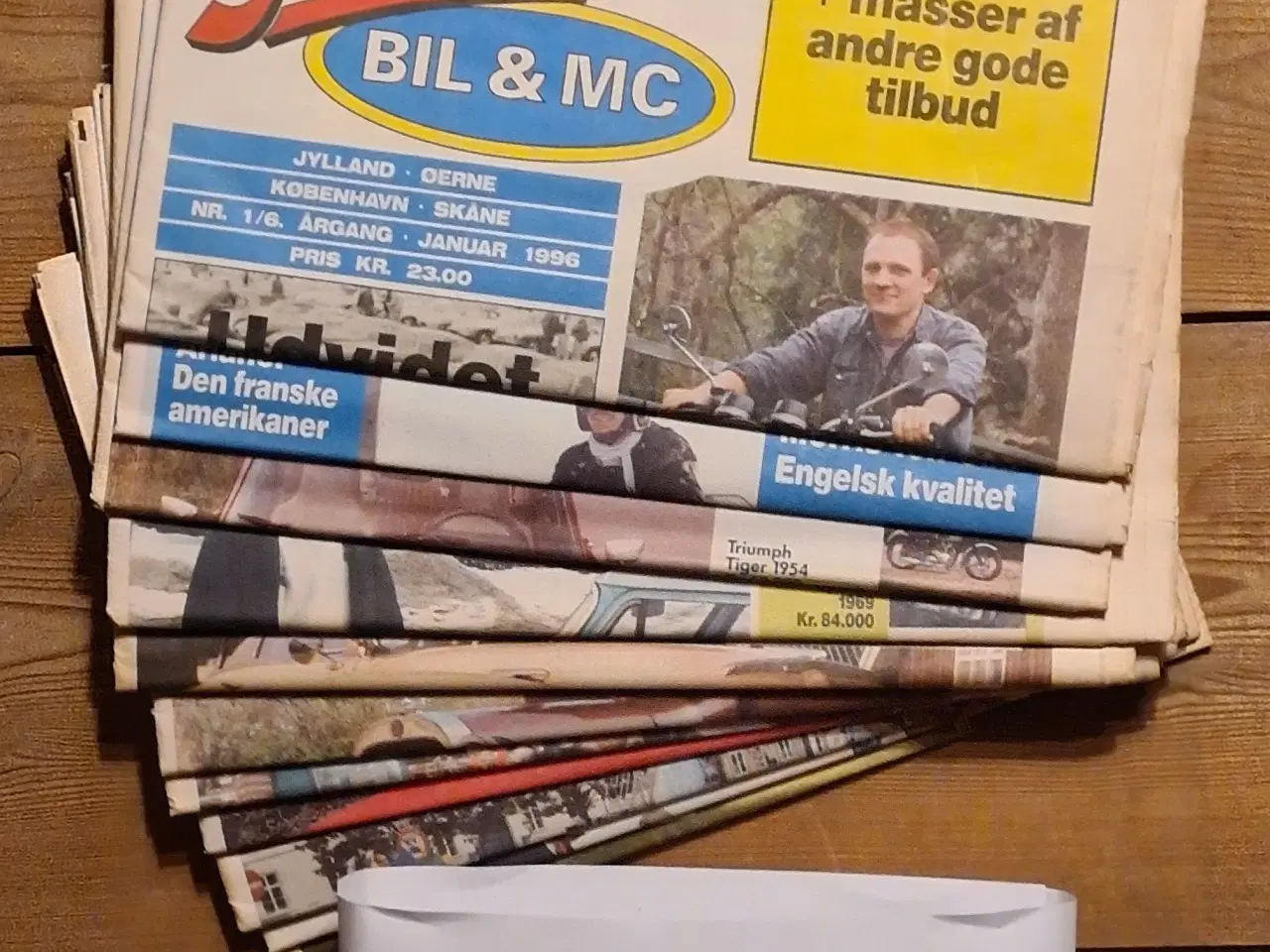 Billede 1 - Klassisk Bil & Mc magasin 1996 11 blade