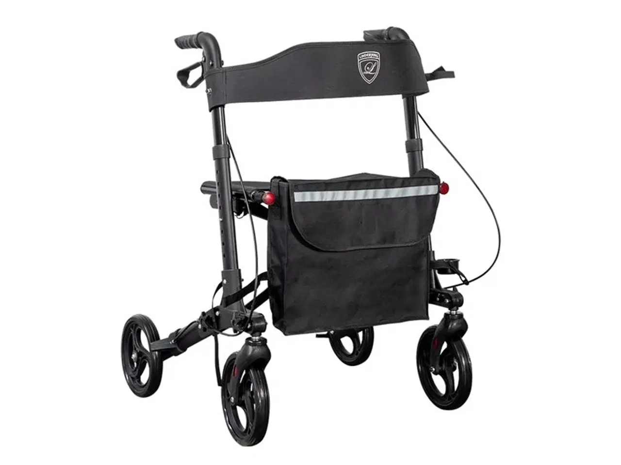 Billede 1 - Lindebjerg Rollator - SPAR 800 - HF-150 - Sort