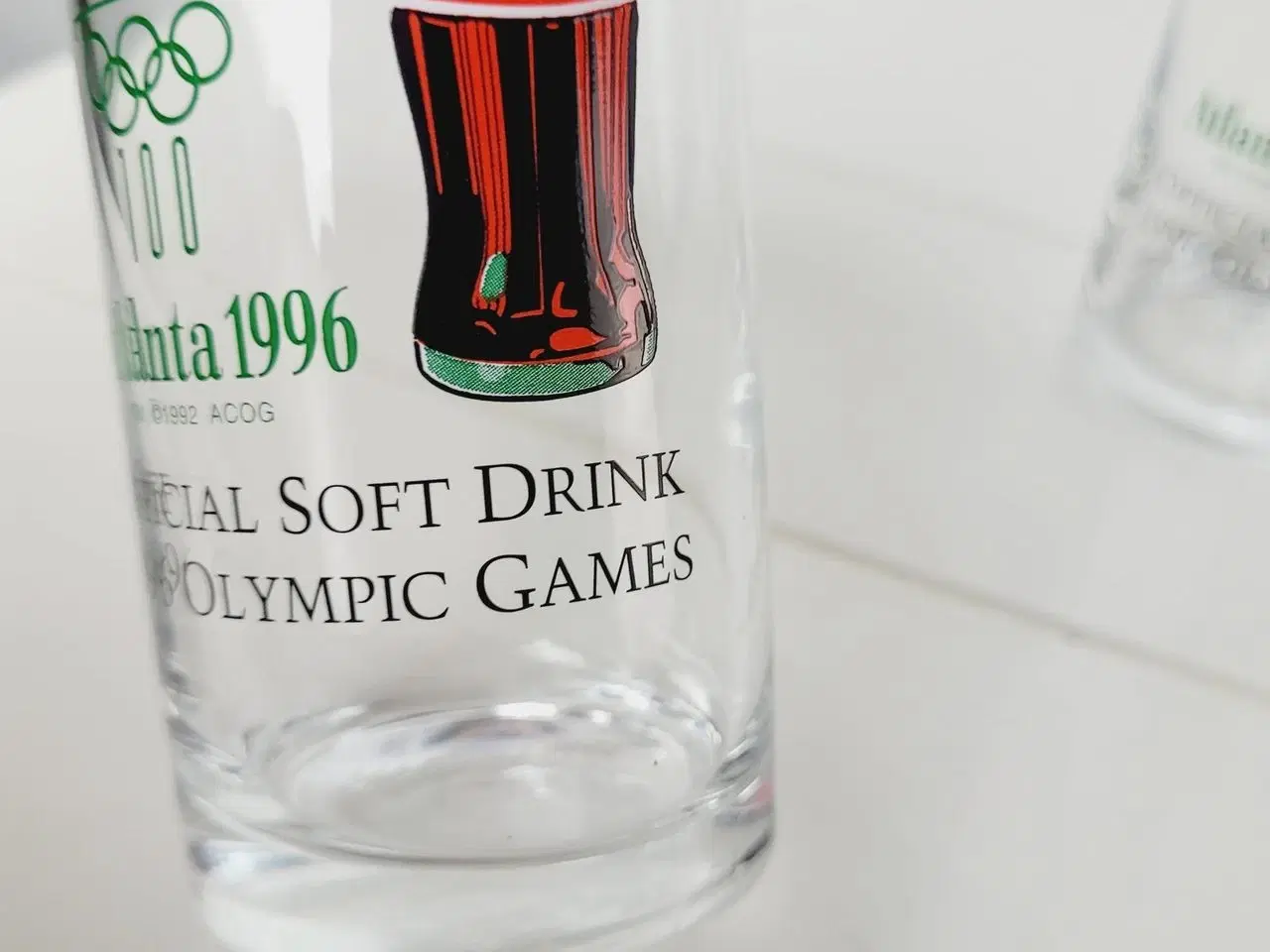 Billede 4 - ⭐️- 2 stk. Coca-Cola Original Glass - Olympic Atla