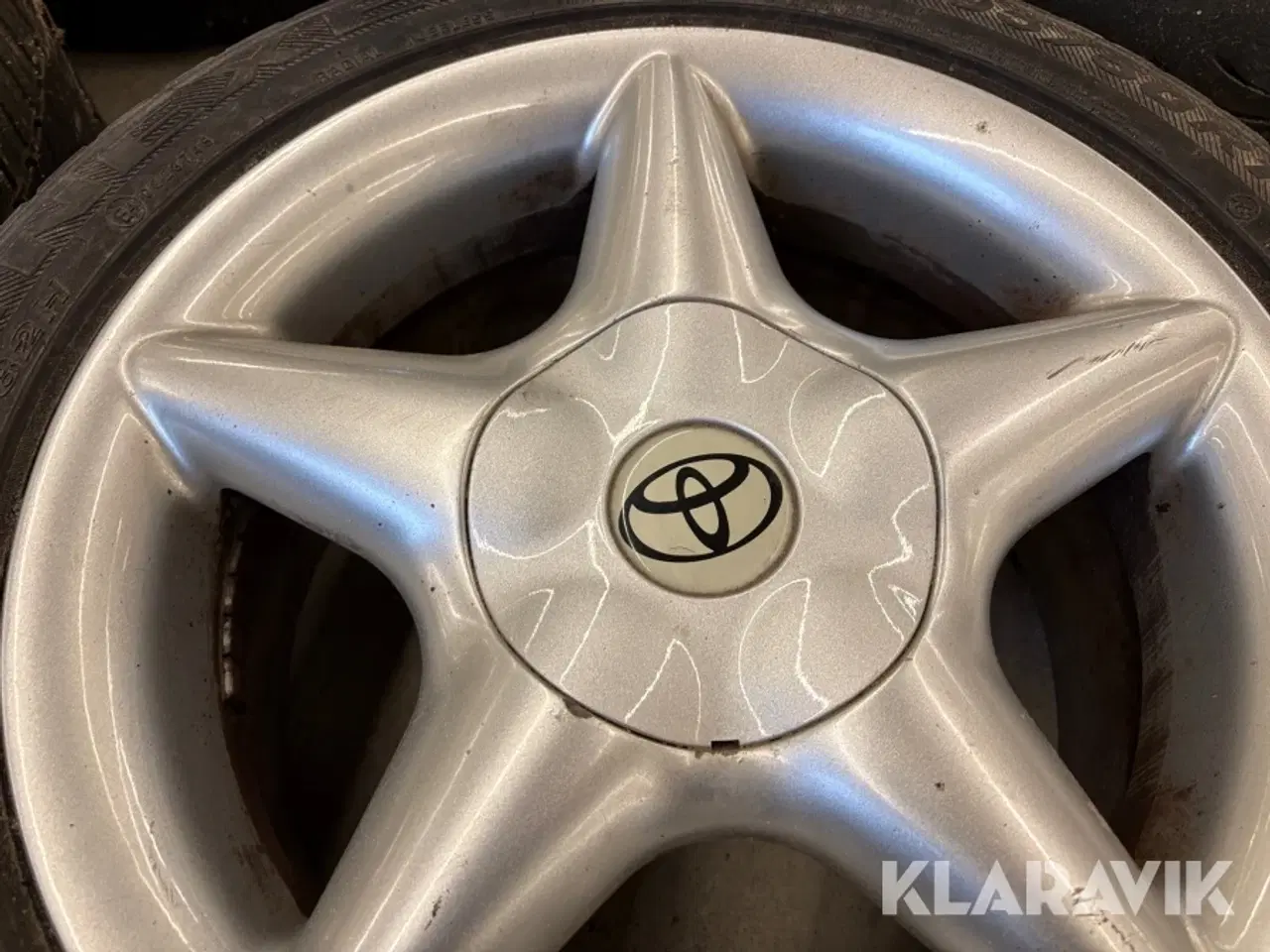 Billede 7 - Alufælge med dæk Toyota