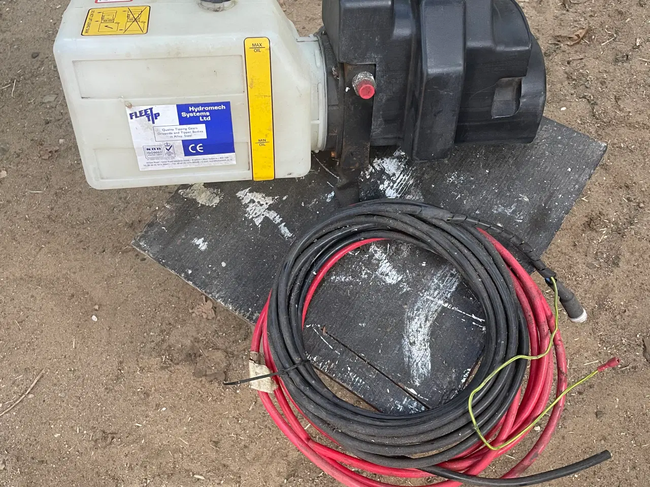 Billede 3 - Hydralikstation med tiplad