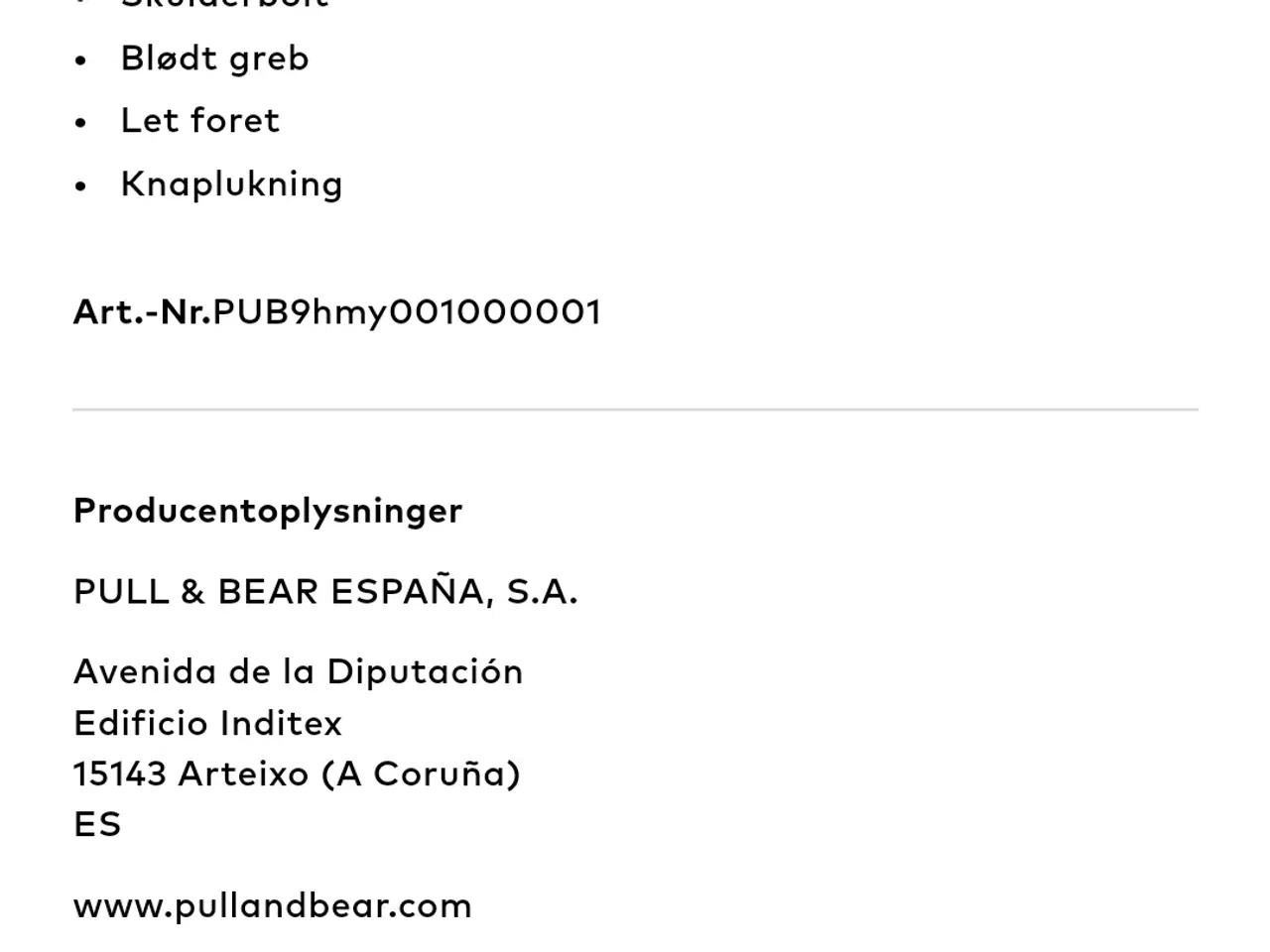 Billede 6 - Overgangsfrakke fra Pull & Bear